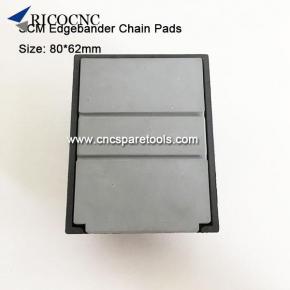 80x62mm Track Pads Conveyor Chain Pads for SCM Edgebander Machine