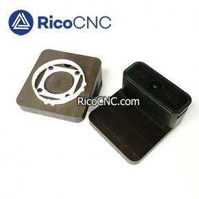 74mm high 132x54mm CNC suction cup for Biesse Rover machining centers