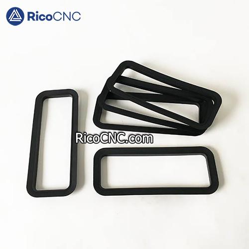 FNAW550127 Rubber Sealing Frame 132x54mm for Biesse Rover Suction Cups