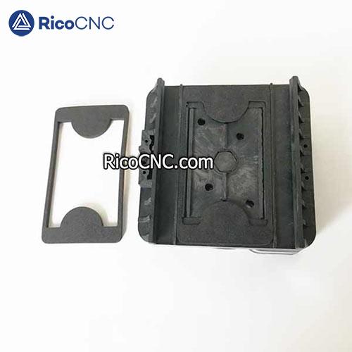 0390320646E Bottom rubber sealing frame for SCM Morbidelli 141 x 78 mm