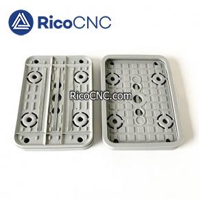 4-011-11-0340 Bottom Replacement Rubber Pads 160x115mm with Metal Rods for CNC Vacuum Pods