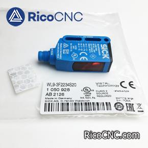 SICK 1050928 WL9-3F2234S20 Small Photoelectric Sensors for replacement Homag 4008611001