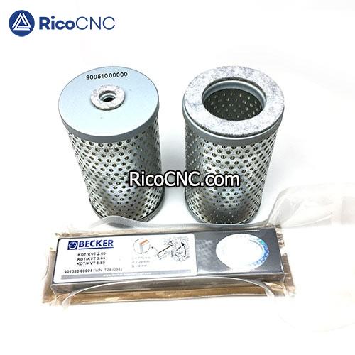 4-042-01-0104 Homag Air Filter Replacement 4042010104 for CNC Vacuum Pump