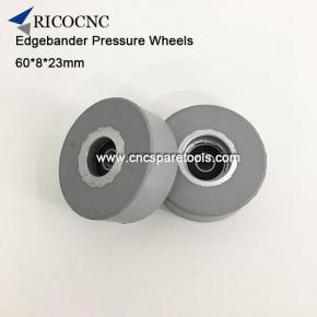 60x8x23mm Edgebander Pressure Rollers Wheels