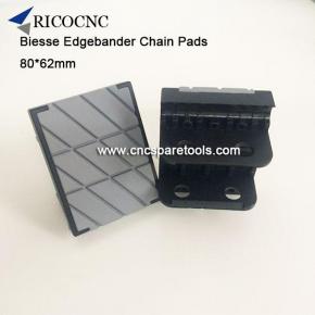 80x62mm Edgebander Track Pads for BIESSE Edgebanding Machine