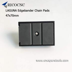 47x70mm Edgebander Chain Pads Edge Banding Machine Track Pads