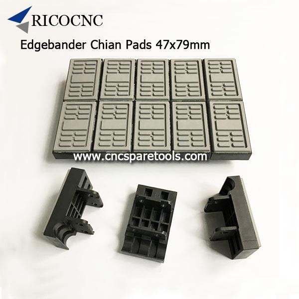 47x79mm Chain Track Pads for Edge Banding Machine