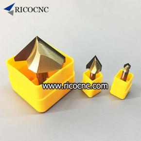 V Groove Solid Carbide Router Bits for V-tip Carving