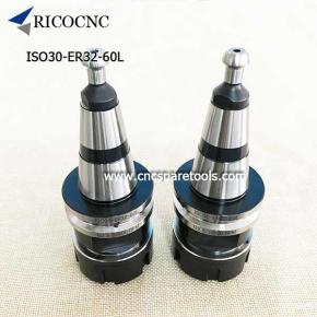 ISO30-ER32-60L Tool Holder CNC Collet Chuck with HSD Pull Stud