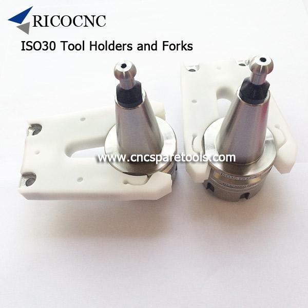 CNC Router ISO30 Tool Forks ISO30 ER Tool Holders CNC Collect Chucks