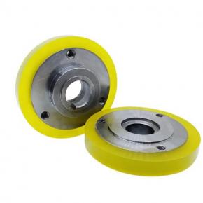 140x35x36mm PU Feed Roller Feeding Wheels for Woodworking Machine