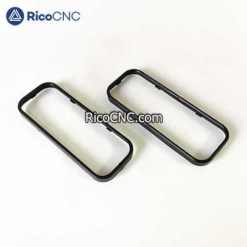 Plastic band for suction cup