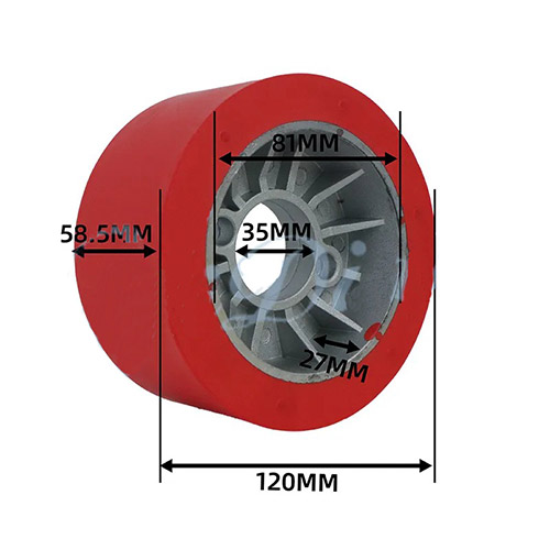  red Press Wheels