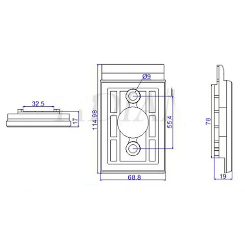 Conveyor Chain Pads size