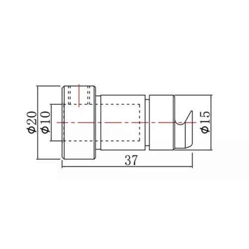 15x37mm Drill Holder size