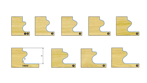 Herramientas de corte de MDF