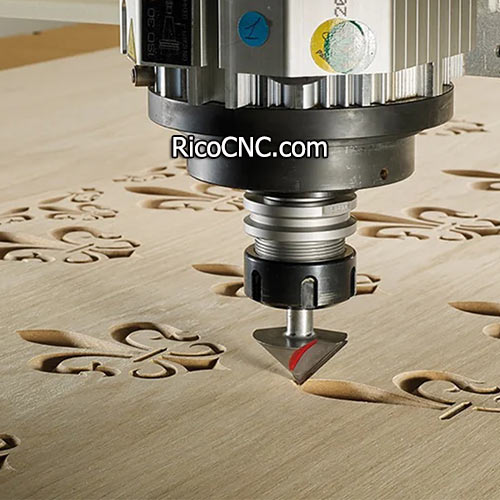  V-shape router bits