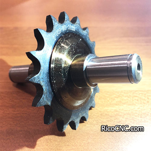 2009033120 Feed Pressure Wheel Shaft 